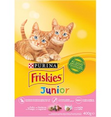 CAIXA FRISKIES GATINHO JUNIOR 400GR