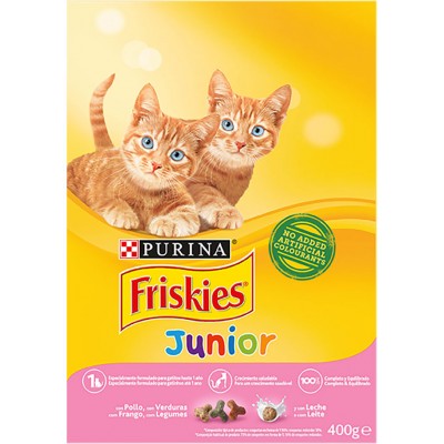 CAIXA FRISKIES GATINHO JUNIOR 400GR