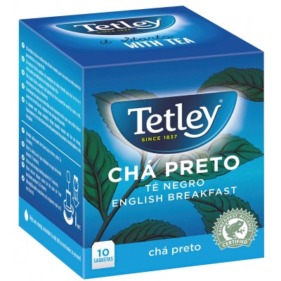 CHA PRETO TETLEY 10 SAQ