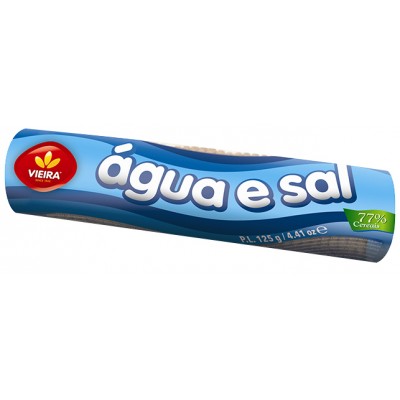 BOLACHA AGUA SAL VIEIRA TUBO 125GR
