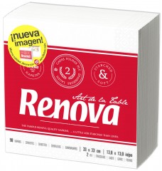 GUARDANAPO RENOVA TIPO A  33-33 90UND