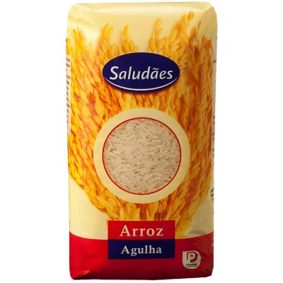 ARROZ AGULHA SALUDAES 1KG