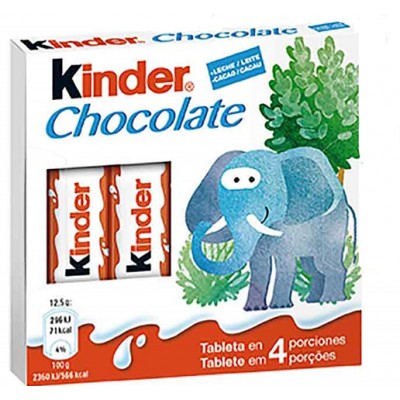 KINDER CHOC/BARRITAS T4 50GR