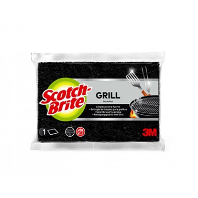 SCOTCH BRITE FIBRA NEGRO SUPER LIMPEZA