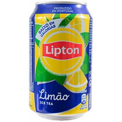LATA ICE TEA LIPTON LIMAO 330ML