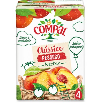COMPAL PESSEGO 200ML