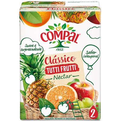 COMPAL TUTTI FRUTTI 200ML