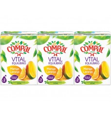 COMPAL MANGA LARANJA 200ML