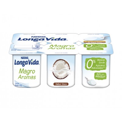 LONGA VIDA 0%COC/TUT/FRUT P6 720GR