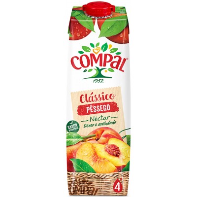 COMPAL CLASSICO PESSEGO 1LT