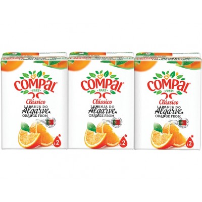 COMPAL LARANJA ALGARVE 200ML