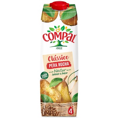 COMPAL CLASSICO PERA ROCHA 1LT