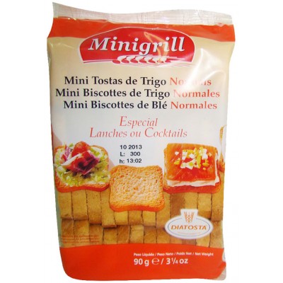 MINI TOSTA MINIGRILL NORMAL 90GR