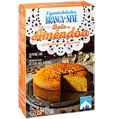 BOLO AMENDOA BRANCA NEVE 450GR
