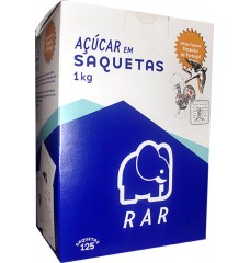 ACUCAR SAQUETAS RAR 1KG