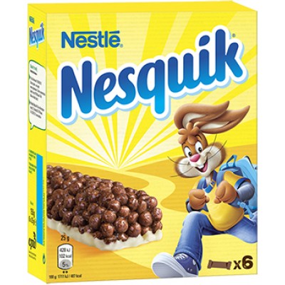 BARRAS CEREAIS NESQUIK 150GR