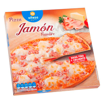 PIZZA FIAMBRE QUEIJO ALTEZA 348GR