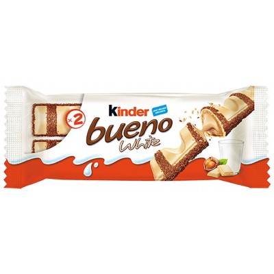 KINDER BUENO WHITE T2 39GR