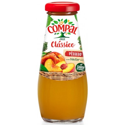 COMPAL VIDRO PESSEGO 200ML