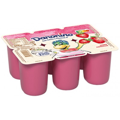 DANONINHO MORANGO P6 300GR