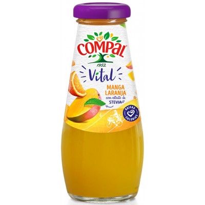 COMPAL VIDRO MAN/LARANJA 200ML
