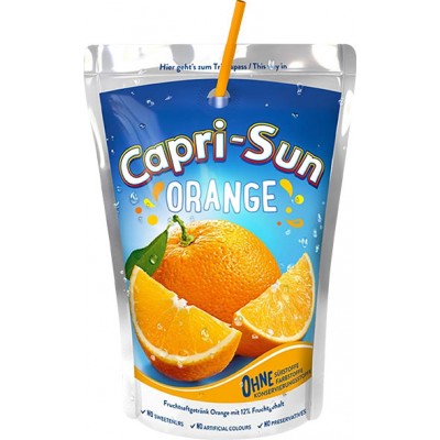 CAPRI SUN LARANJA 200ML