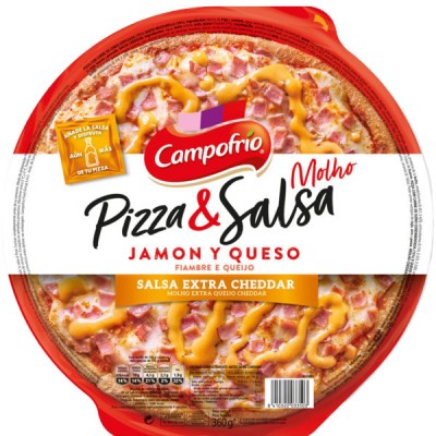PIZZA QUEIJO FIAMBRE CAMPOFRIO 360GR