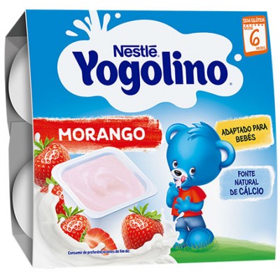 YOGOLINO MORANGO P4 400GR