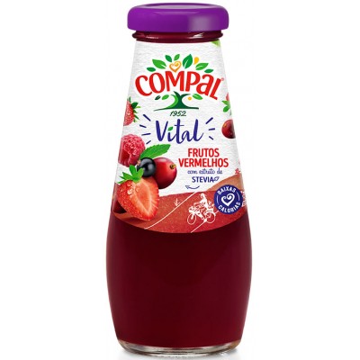 COMPAL VIDRO FRU/VERM 200ML