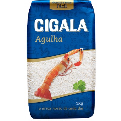 ARROZ AGULHA CIGALA 1KG