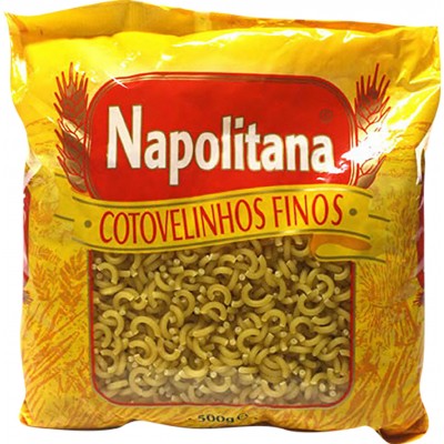 COTOVELINHOS FINOS NAPOLITANA 500GR