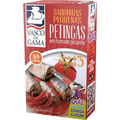 PETINGA TOMATE PICANTE VASCO GAMA 90GR
