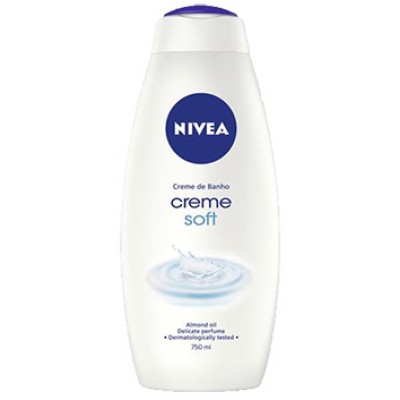 GEL BANHO NIVEA CREME SOFT 750ML
