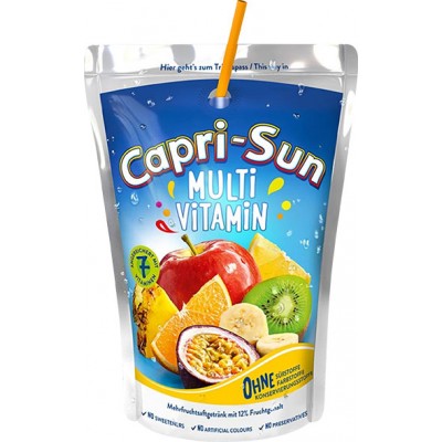 CAPRI SUN MULTI VITAMINAS 200ML
