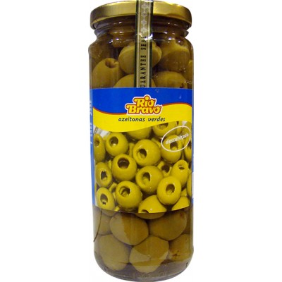 AZEITONA VERDE DESCAROCADA R BRAVO 345GR