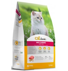 RACAO CAT CLASSIC MIX CARNES 1.5KG