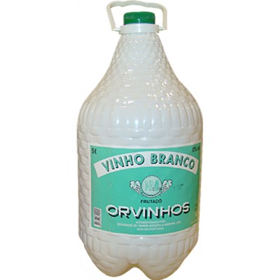 GARRAFAO VINHO BRANCO ORVINHOS 5LT