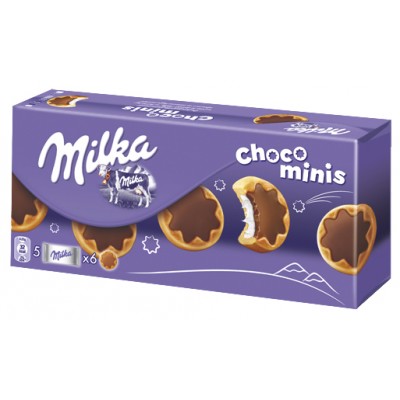 BOLACHA CHOCO MINIS MILKA 185GR
