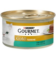 LATA GOURMET GOLD COELHO P/GATO 85GR