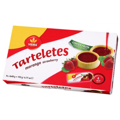 TARTELETE MORANGO VIEIRA CASTRO 192GR