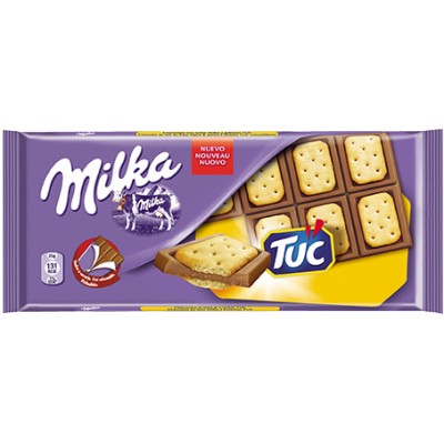 CHOCOLATE TUC MILKA  87GR