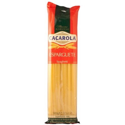 ESPARGUETE CACAROLA 500GR