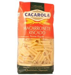MACARRONETE RISCADO CACAROLA 500GR