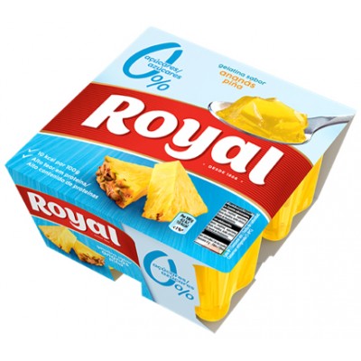 GELATINA LIGHT ANANAS ROYAL P4 400GR