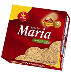BOLACHA MARIA S/ACUCAR VIEIRA 12D 300GR