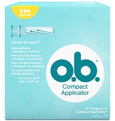 TAMPAO OB C/APLICADOR NORMAL 16UND