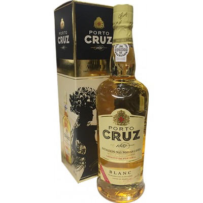 VINHO PORTO BRANCO CRUZ 750ML