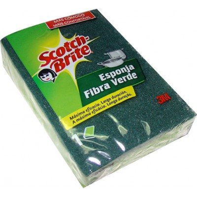 SCOTCH BRITE FIBRA VERDE NORMAL UND