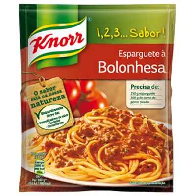 ESPARGUETE BOLONHESA KNORR 42GR