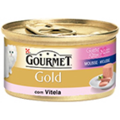 LATA GOURMET GOLD VITELA P/GATO 85GR